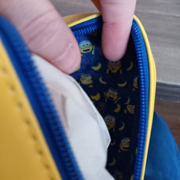 NWT Loungefly Minions Pencil Case Pouch Bag AMC - Picture 4 of 4